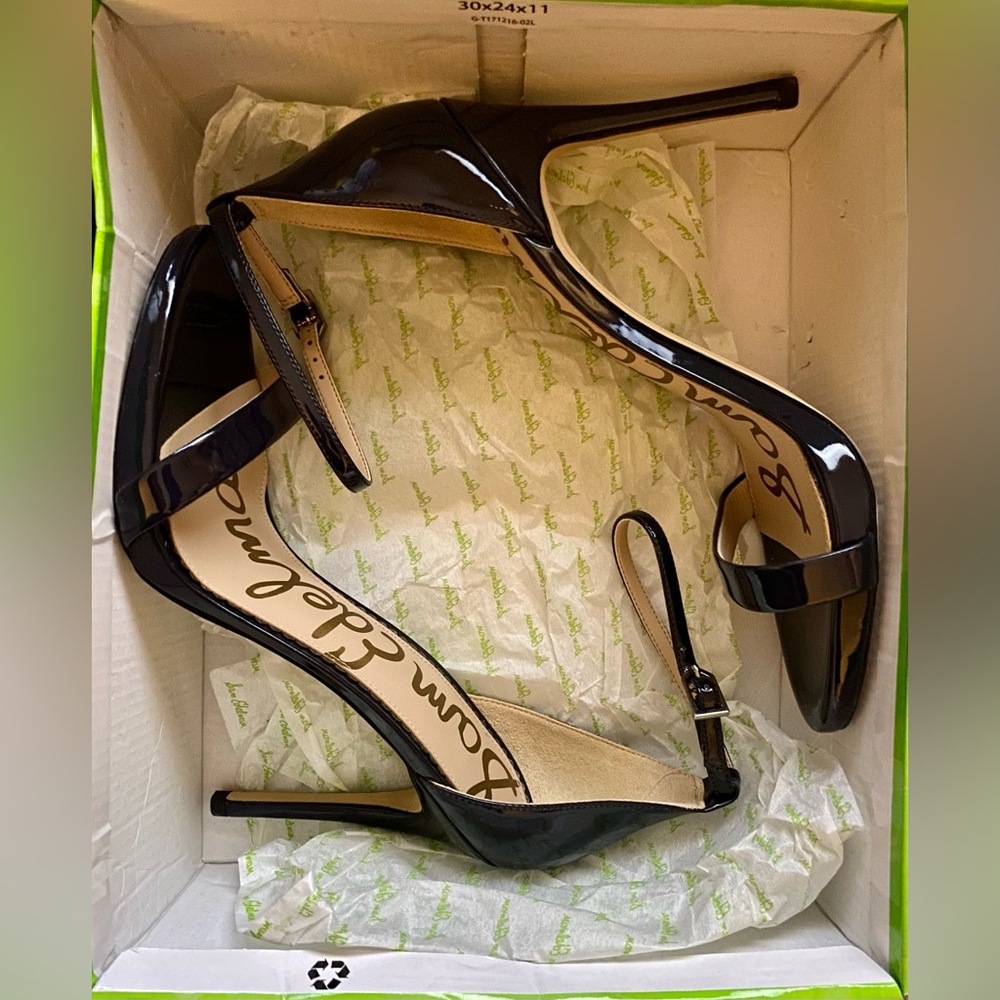 Sam Edelman Ankle Strap Heeled Sandal - Picture 2 of 4